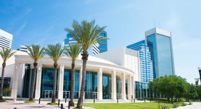 performing arts center in downtown Jacksonville, Florida;  