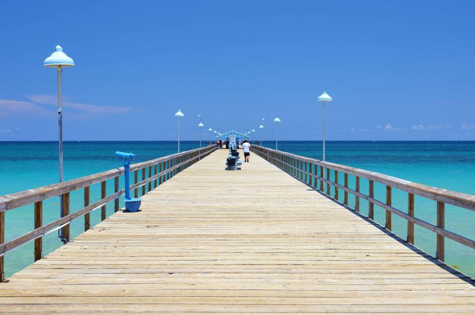 Pier at Lauderdale by the Sea, Florida, USA; 