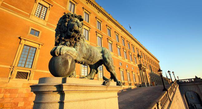 Sweden, Stockholm, old town (Gamala Stan), Royal Palace (Kungliga Slottet)