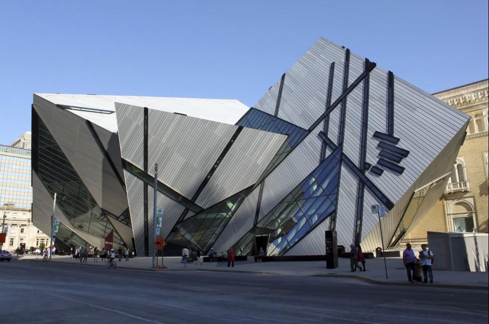 TORONTO - JUNE 14: The Royal Ontario Museum on June 14, 2013 in Toronto, Canada. ROM is one of the largest museums in North America, attracting over one million visitors every year.; 