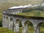Steam train on Glenfinnan viaduct. Scotland. United Kingdom. ; Shutterstock ID 99218126; Project/Title: Fodor's Scotland color insert; Destination: Scotland; Downloader: Melanie Marin, top 200