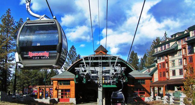 Gondolas, Lake Tahoe, California