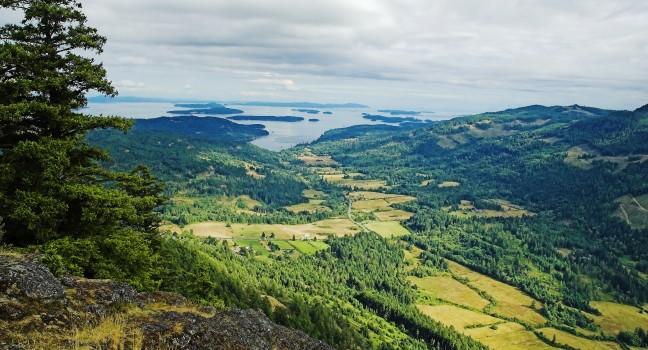 Mountain view - Mount Maxwell - Salt Spring Island BC; Shutterstock ID 452941; Project/Title: Fodor's Top 100; Downloader: Fodor's Travel