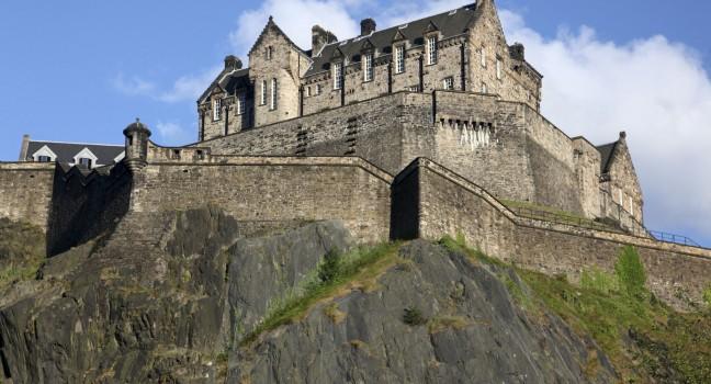 Edinburgh Castle , Scotland, UK; Shutterstock ID 140927998; Project/Title: 10 Best Ghostly Encounters; Downloader: Melanie Marin