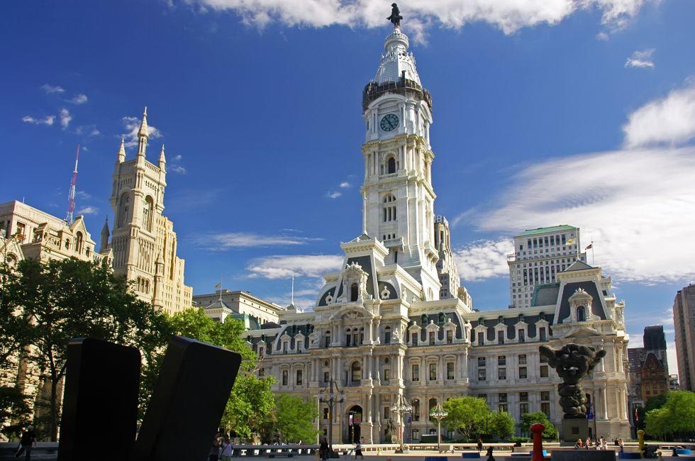 Historic City Hall in Philly, PA