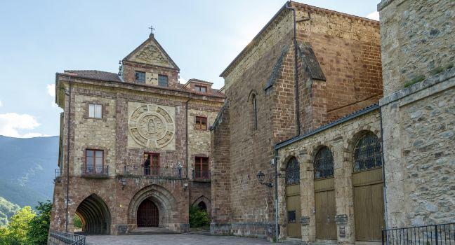 Nuestra Senora de Valvanera Monastery, Valvanera Monastery of Our Lady has belonged to the Benedictines, La Rioja, Spain