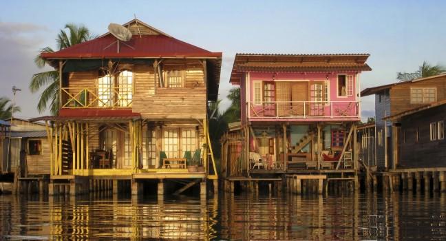 Beautiful Caribbean houses over the water in Bocas del Toro, Panama; Shutterstock ID 68912794; Project/Title: Photo Database Top 200; Downloader: Jesse Strauss