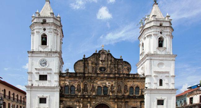 Cathedral in Casco Viejo, Panama