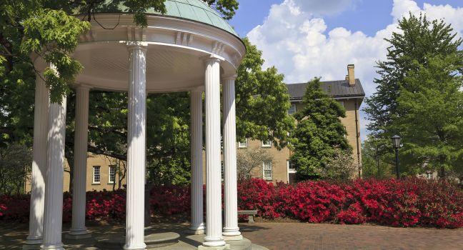 Old Well at UNC Chapel Hill in the Spring; Shutterstock ID 137775770; Project/Title: AARP; Downloader: Melanie Marin