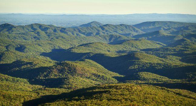 Blue Ridge Mountains in North Carolina near Banner Elk