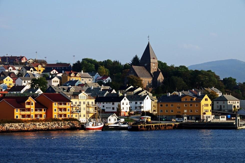 Kristiansund, small town in Norway; 