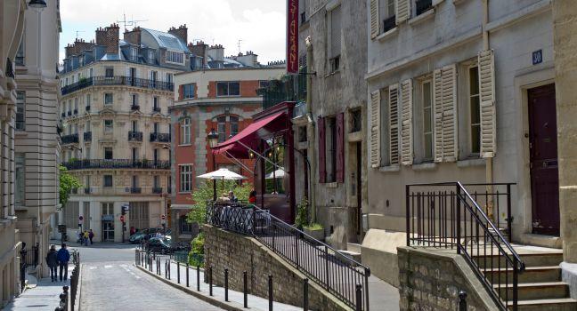 Street, Rue Mouffetard, Paris, France
