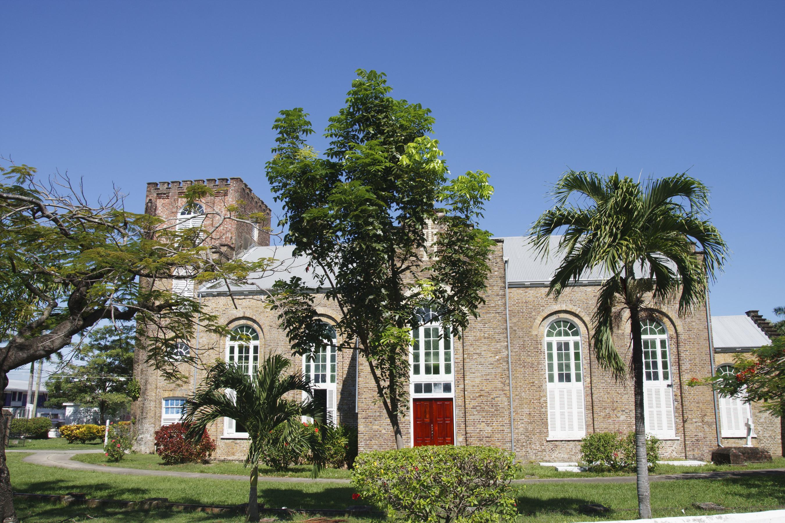 Old Saint Johns Church Anglican near Belize City, in Belize;