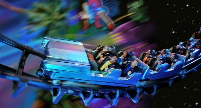 Rock 'n' Roller Coaster Starring Aerosmith, Walt Disney World, Orlando, Florida, USA