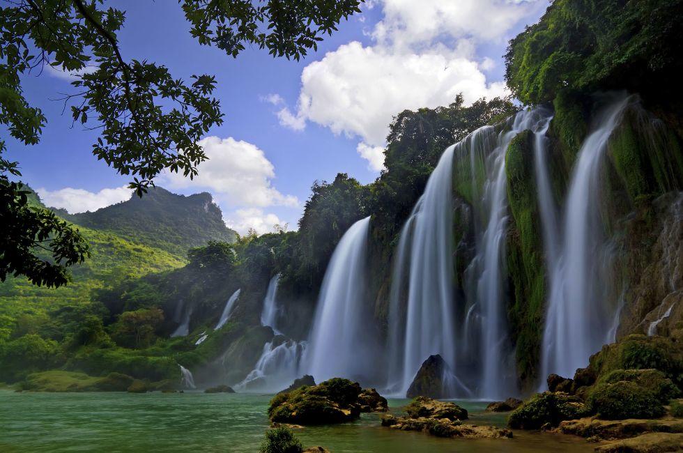 Ban Gioc - Detian waterfall in Cao Bang, Vietnam; Shutterstock ID 102184864; Project/Title: Photo Database Top 200