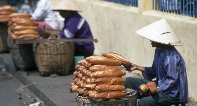 Hochiminh city, Vietnam, French Bread