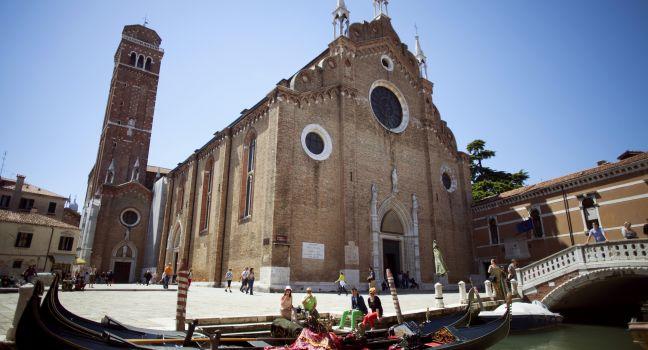 Santa Maria Gloriosa dei Frari, San Polo, Venice, Italy.