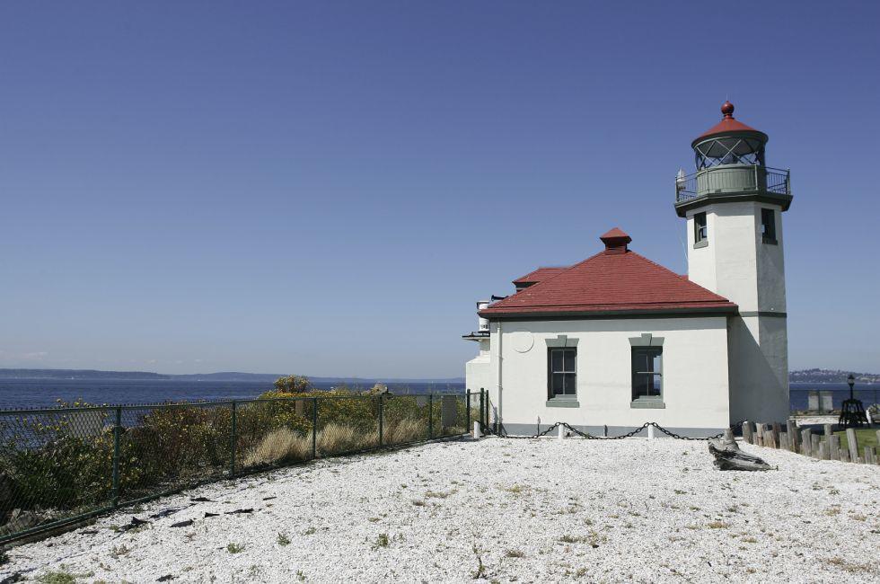Lighthouse on Alki, Seattle, WA