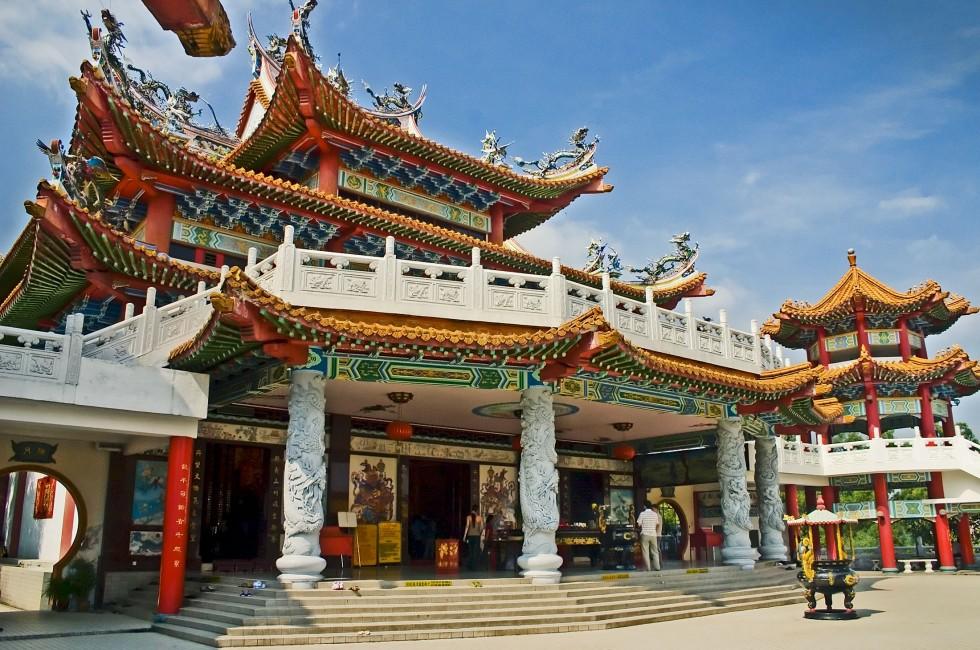Thean Hou Temple in Kuala Lumpur, Malaysia 