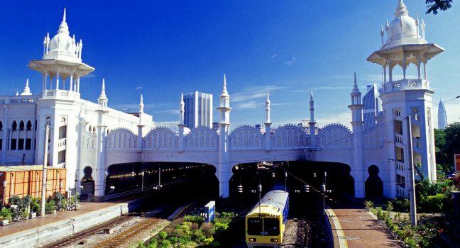 Kuala Lumpur Railway Station, City Centre, Kuala Lumpur, Malaysia. Asia